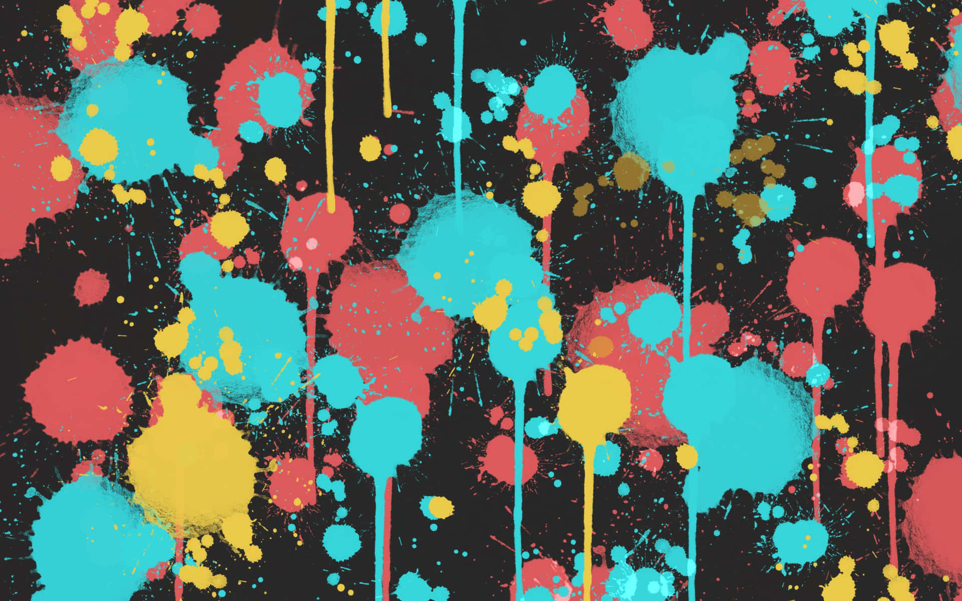 Captivating Colorful Drip Background