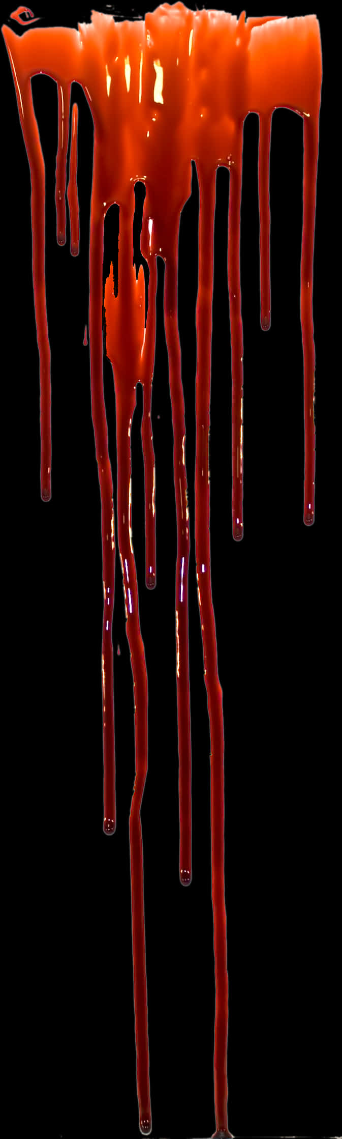 Dripping Blood Texture PNG