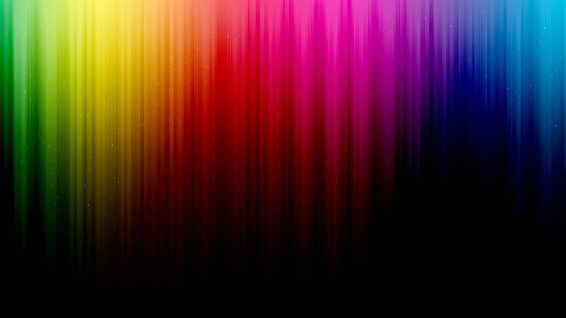 Dripping Gradient Rainbow Stripes Wallpaper