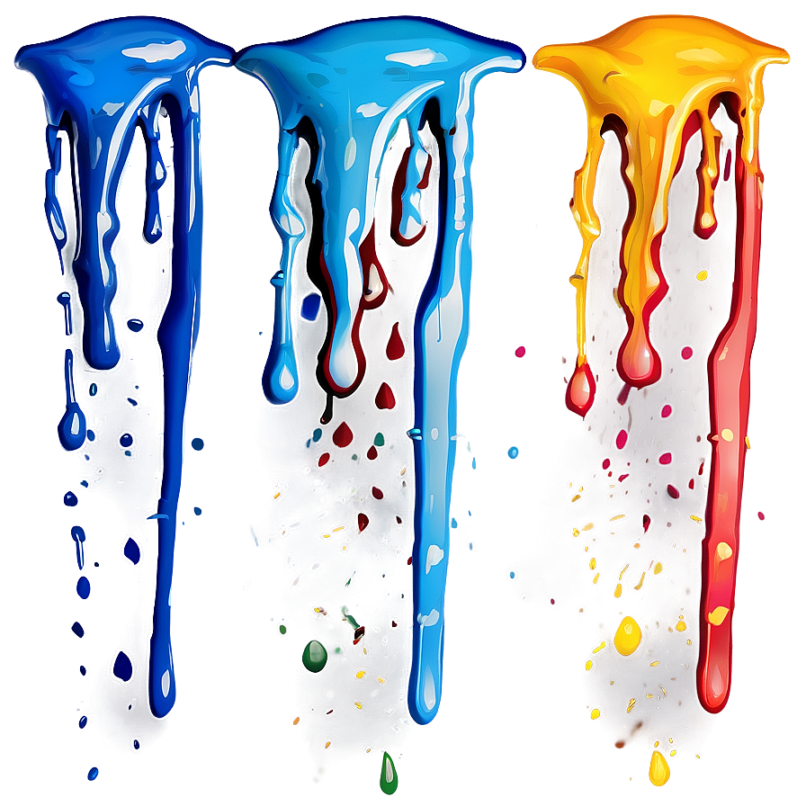 Dripping Paint Splatter Png Hqf PNG