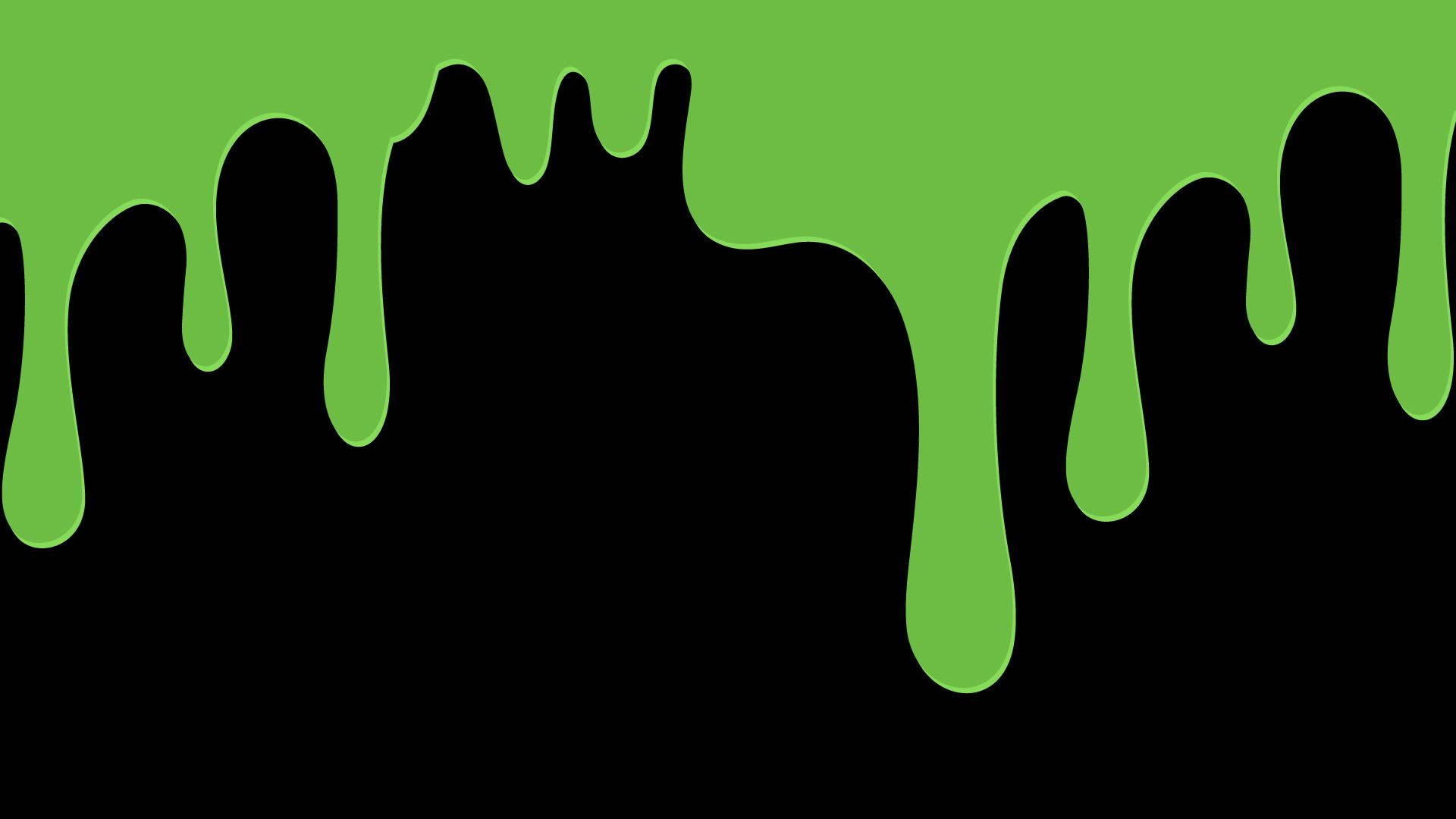 Drippyestetisk Grön Slime Drip. Wallpaper