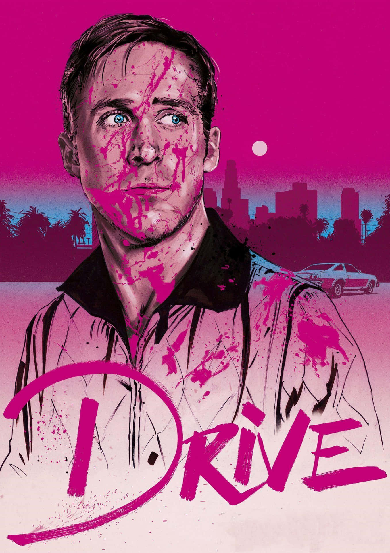 Drive Movie Artwork Wallpaper