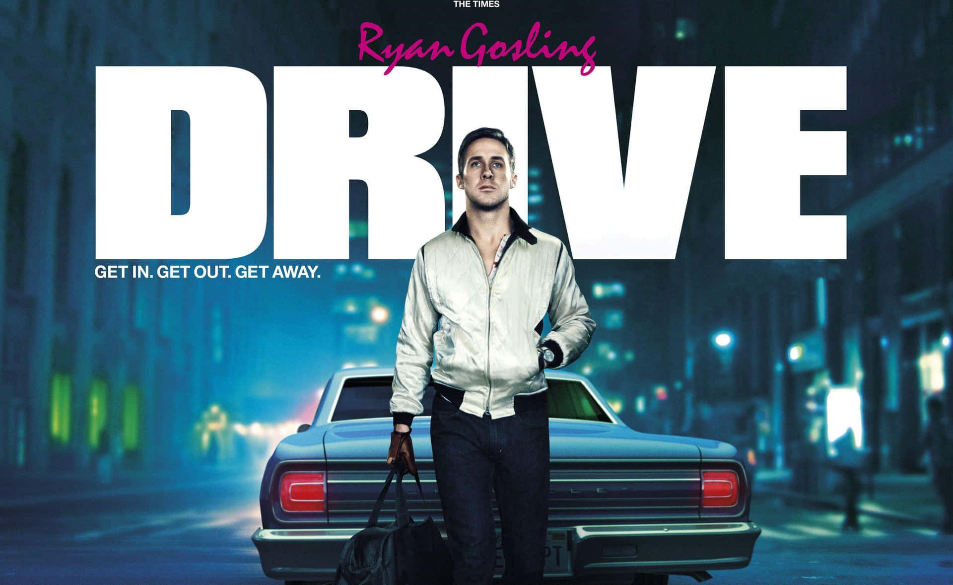Drive Movie Promotional Poster Wallpaper