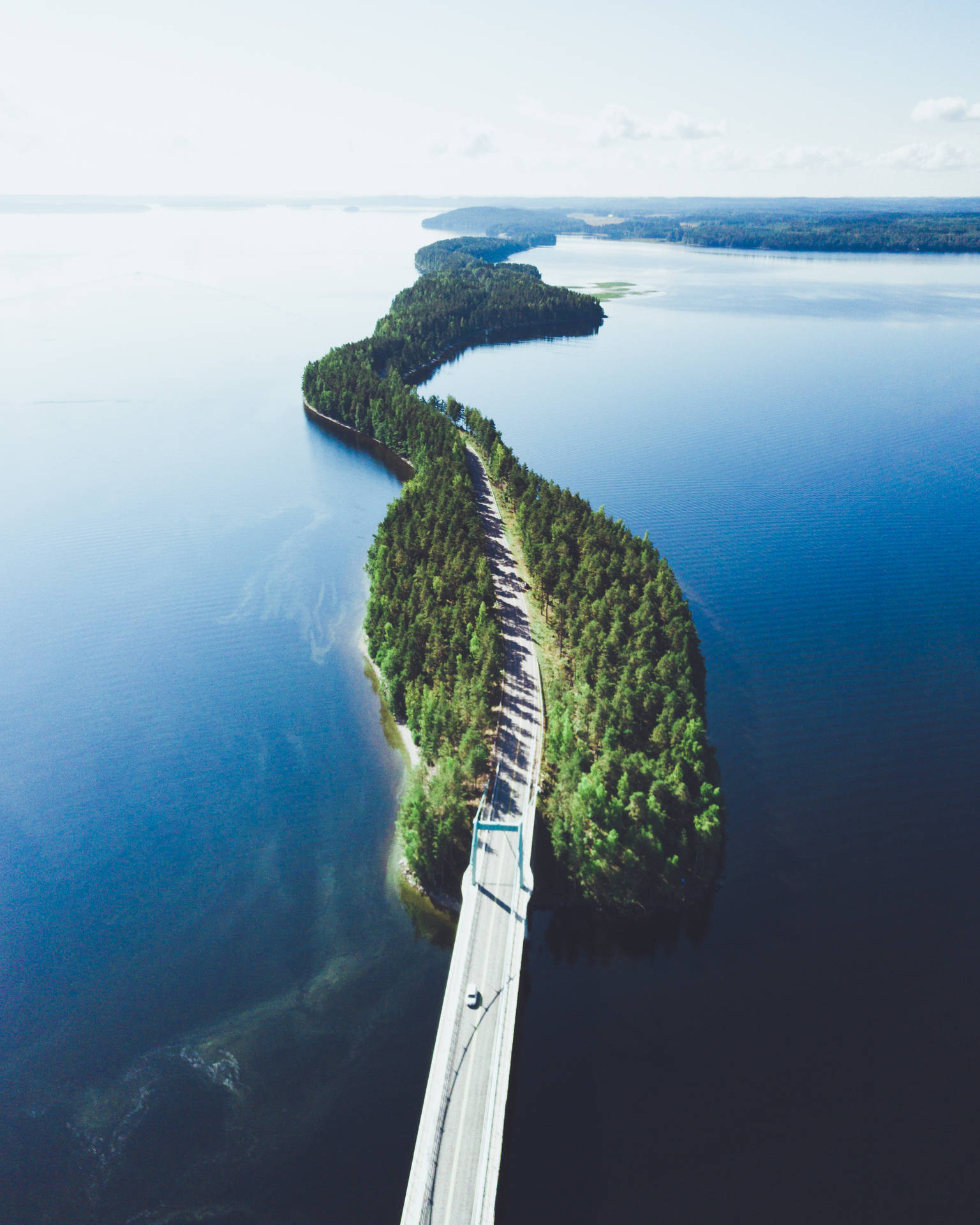 Drive Route 62 In Finland