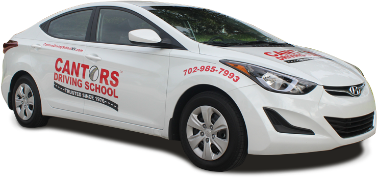 Driving School Car_ Hyundai Elantra PNG