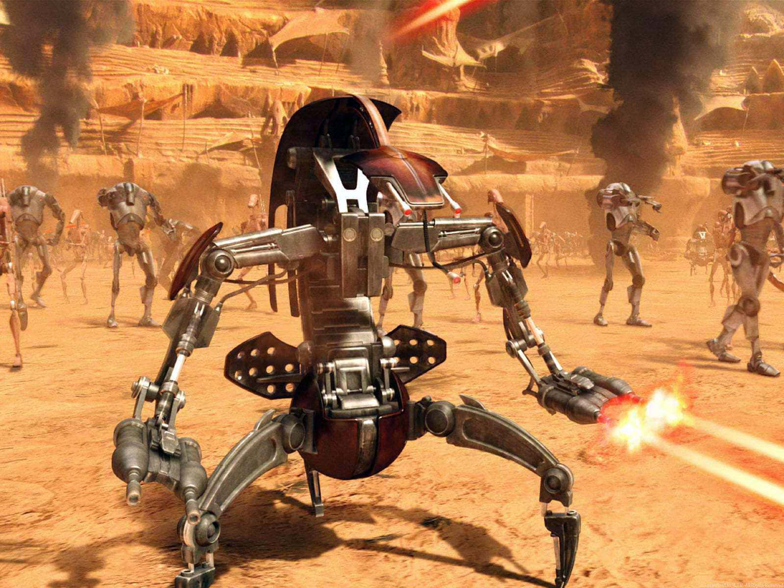 Ready to Fight: Droid Army" Wallpaper
