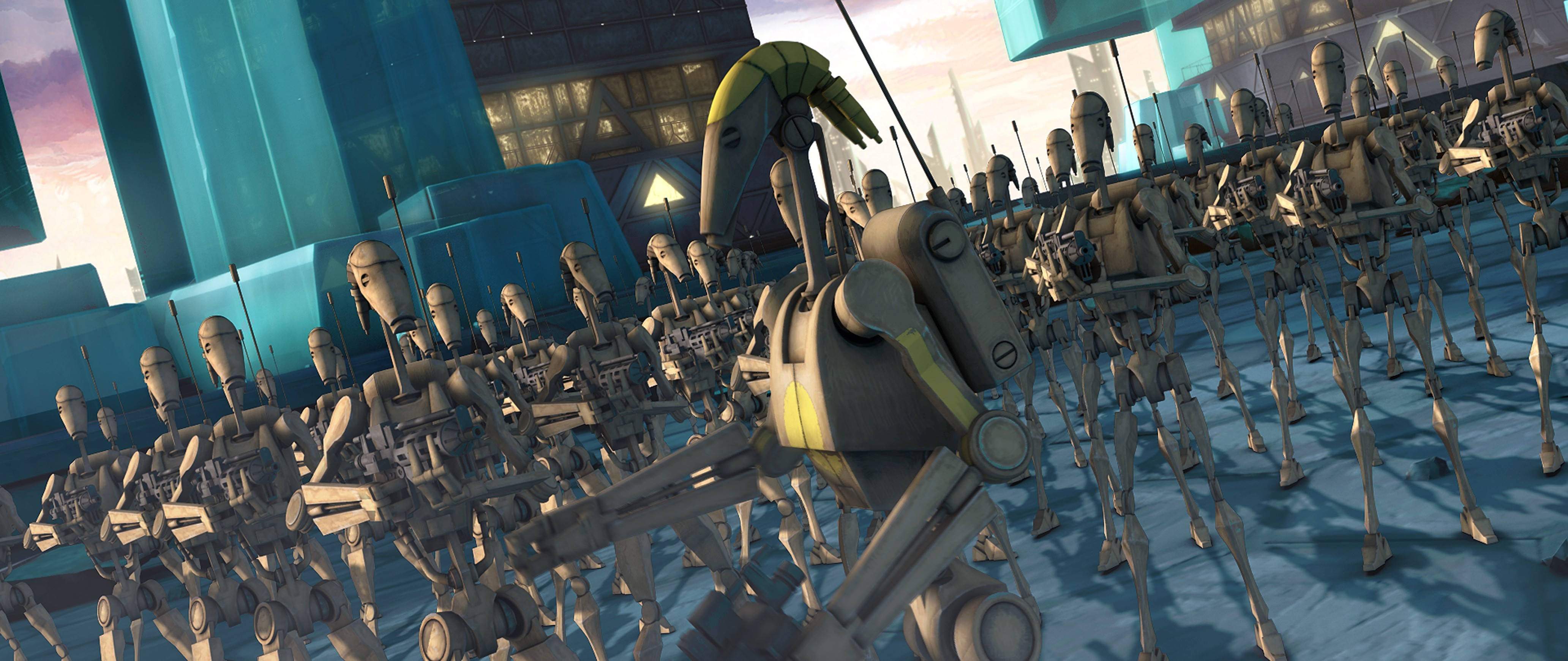 Droid Army Clone Wars Wallpaper