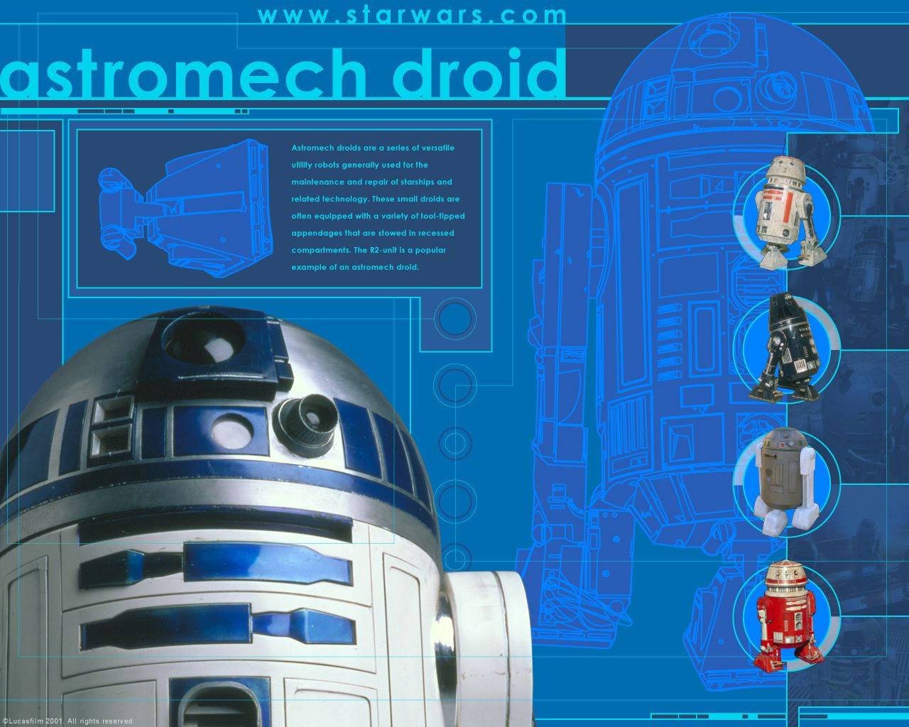 Droid Astromech Background