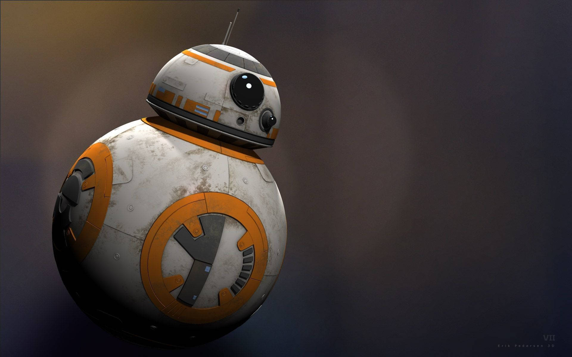 Droid Bb-8 Looking Forward Background
