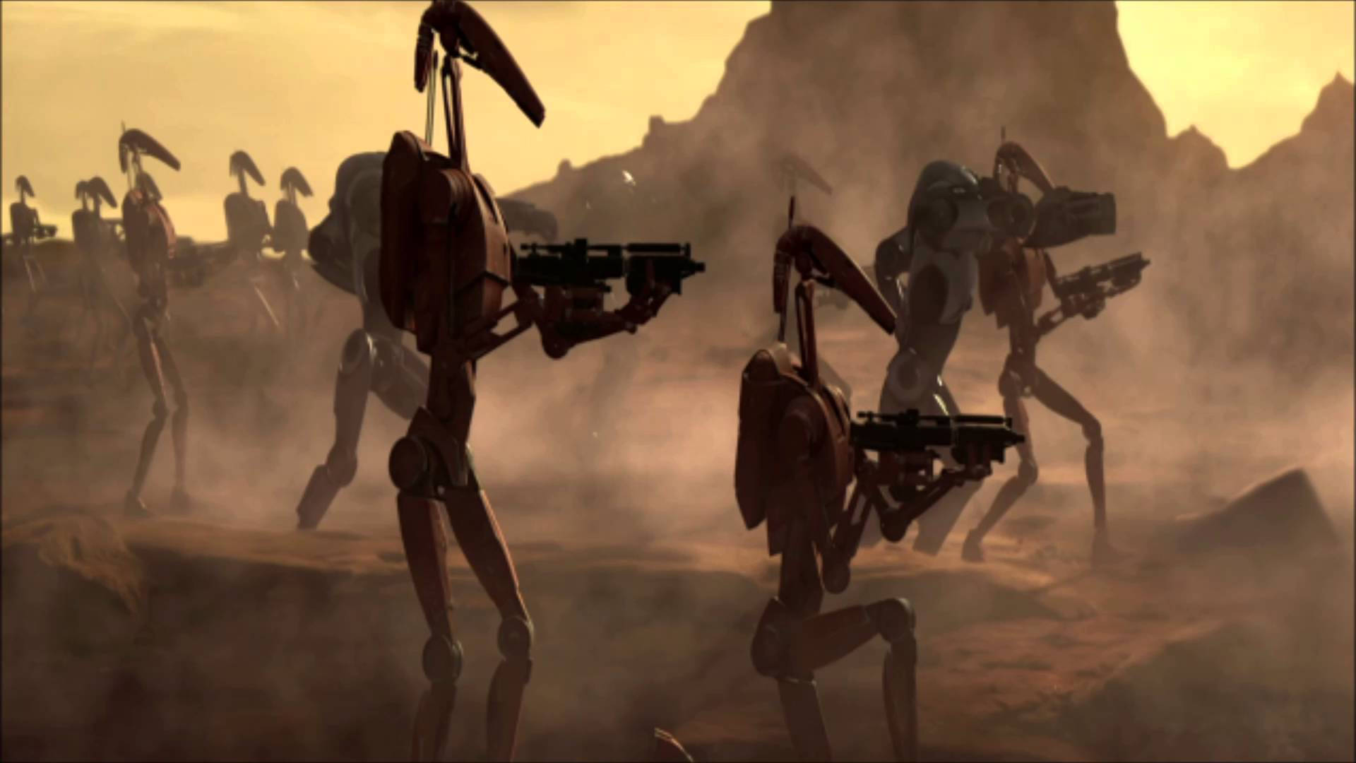 Droid Star Wars Battle Background