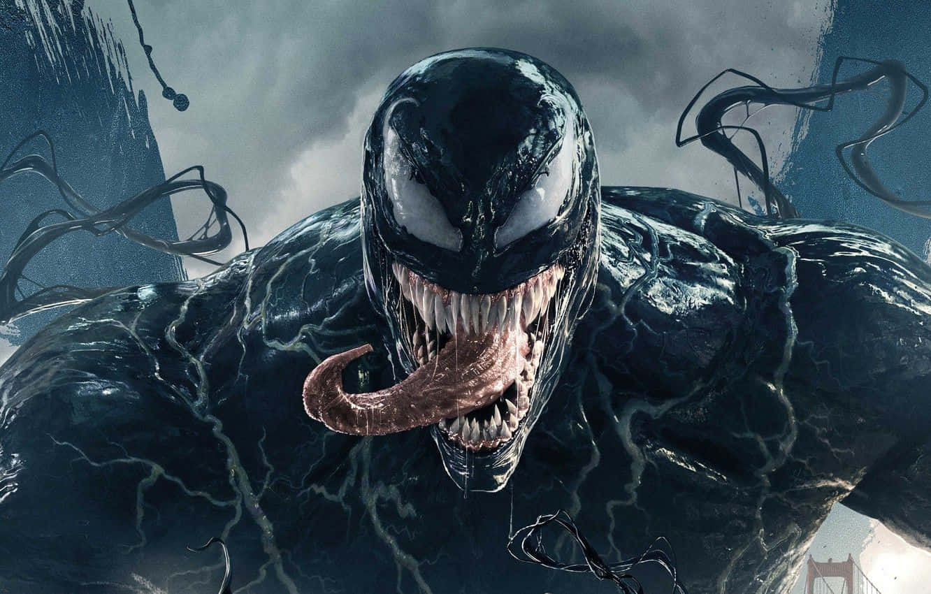 Droll Look Venom Wallpaper