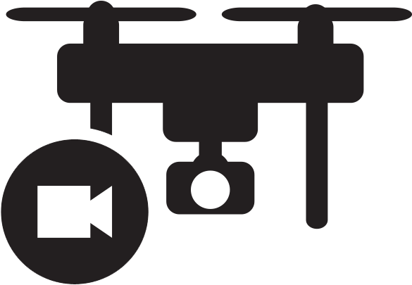 Drone Iconwith Camera PNG