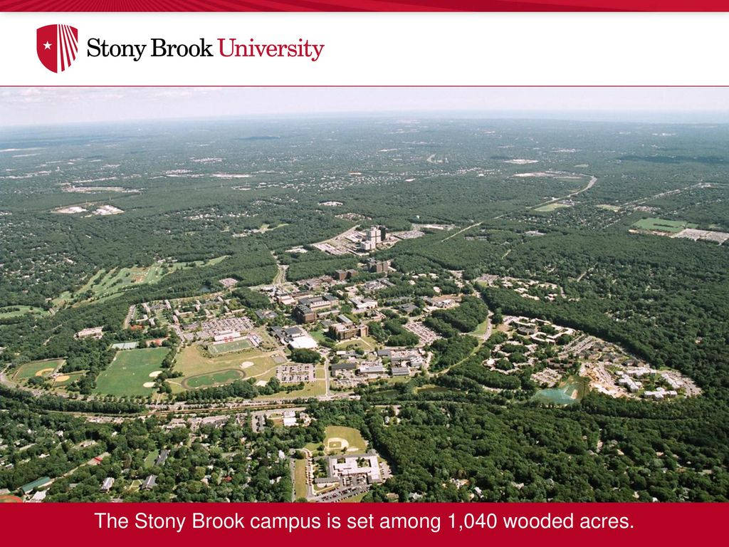 Drone Shot Stony Brook University Campus Wallpaper