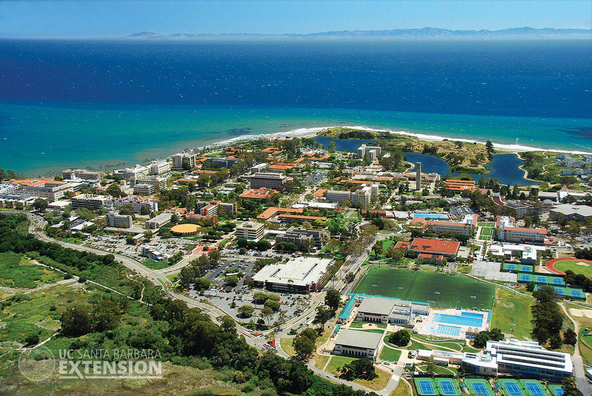 Drone Shot Ucsb Campus Wallpaper