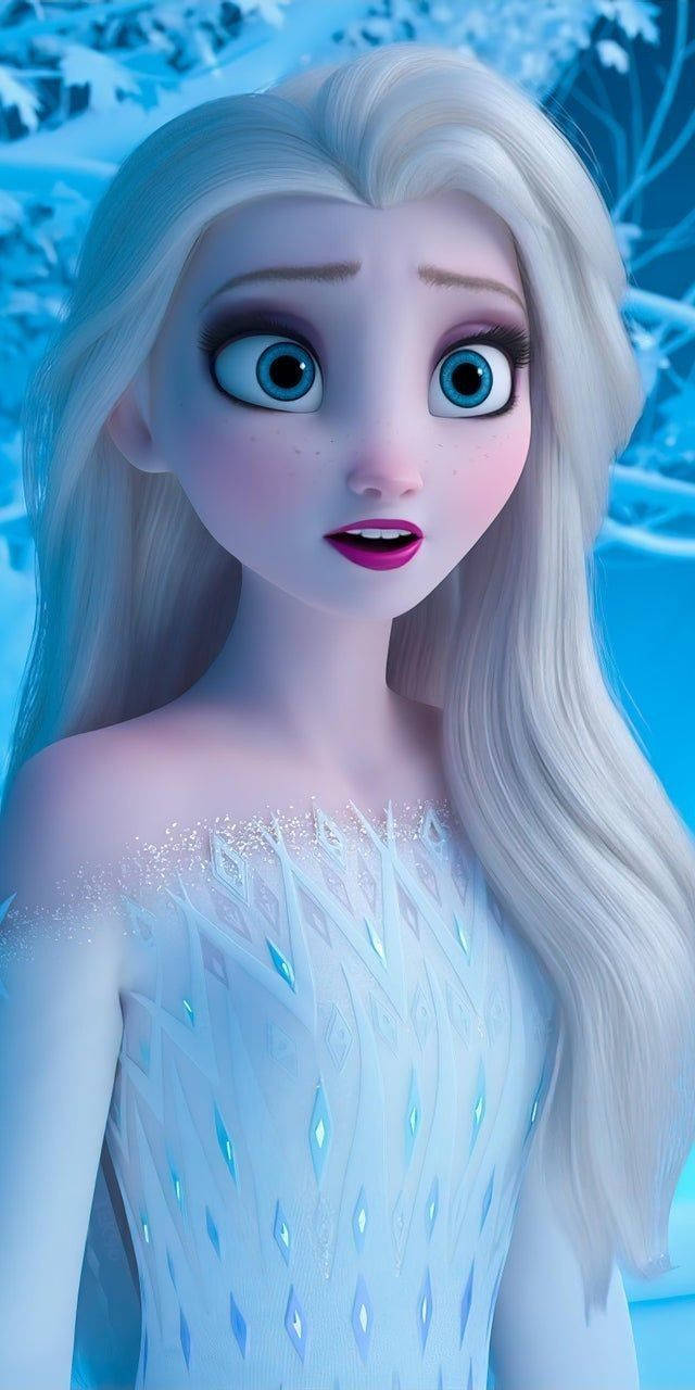 Dronning Elsa Disney Iphone Wallpaper