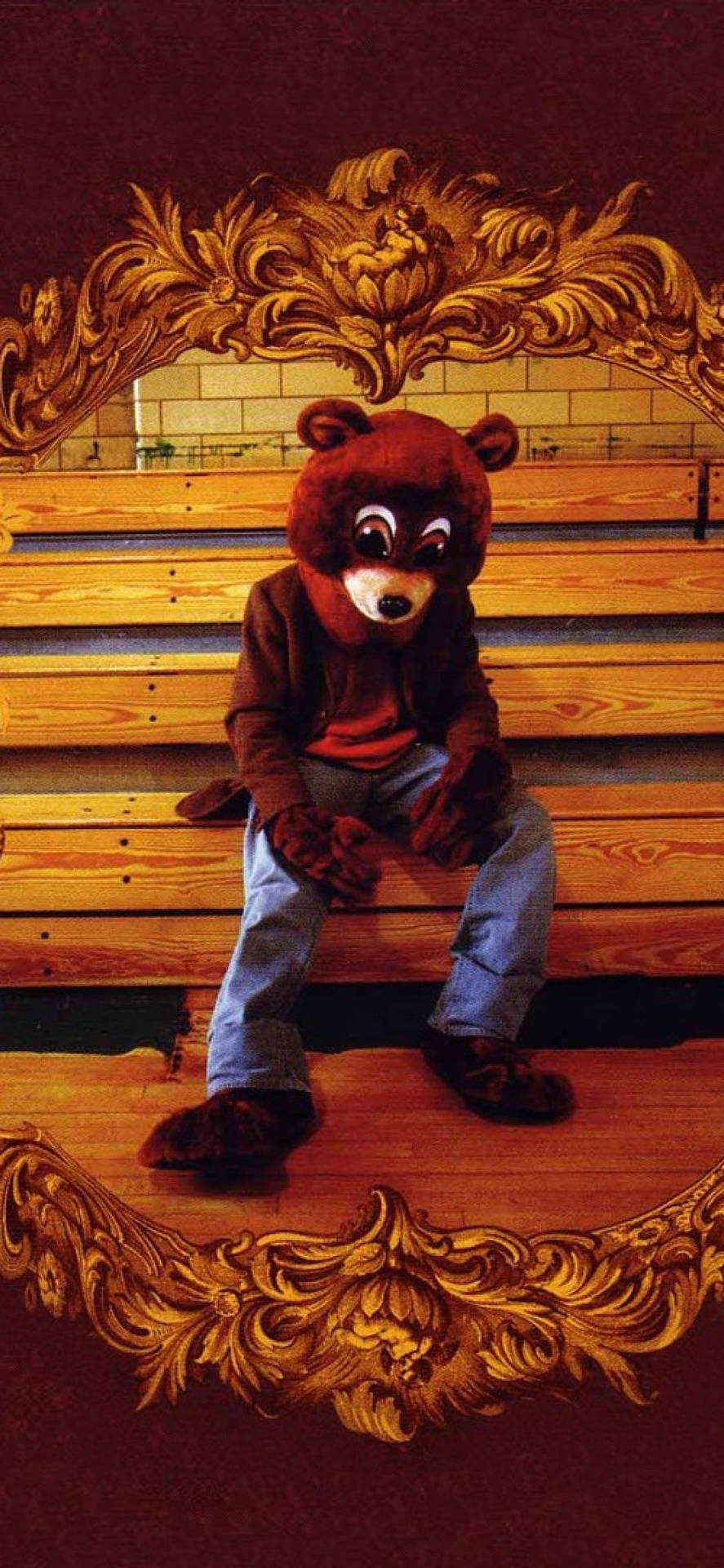 Dropout Bear Kanye West Android Wallpaper