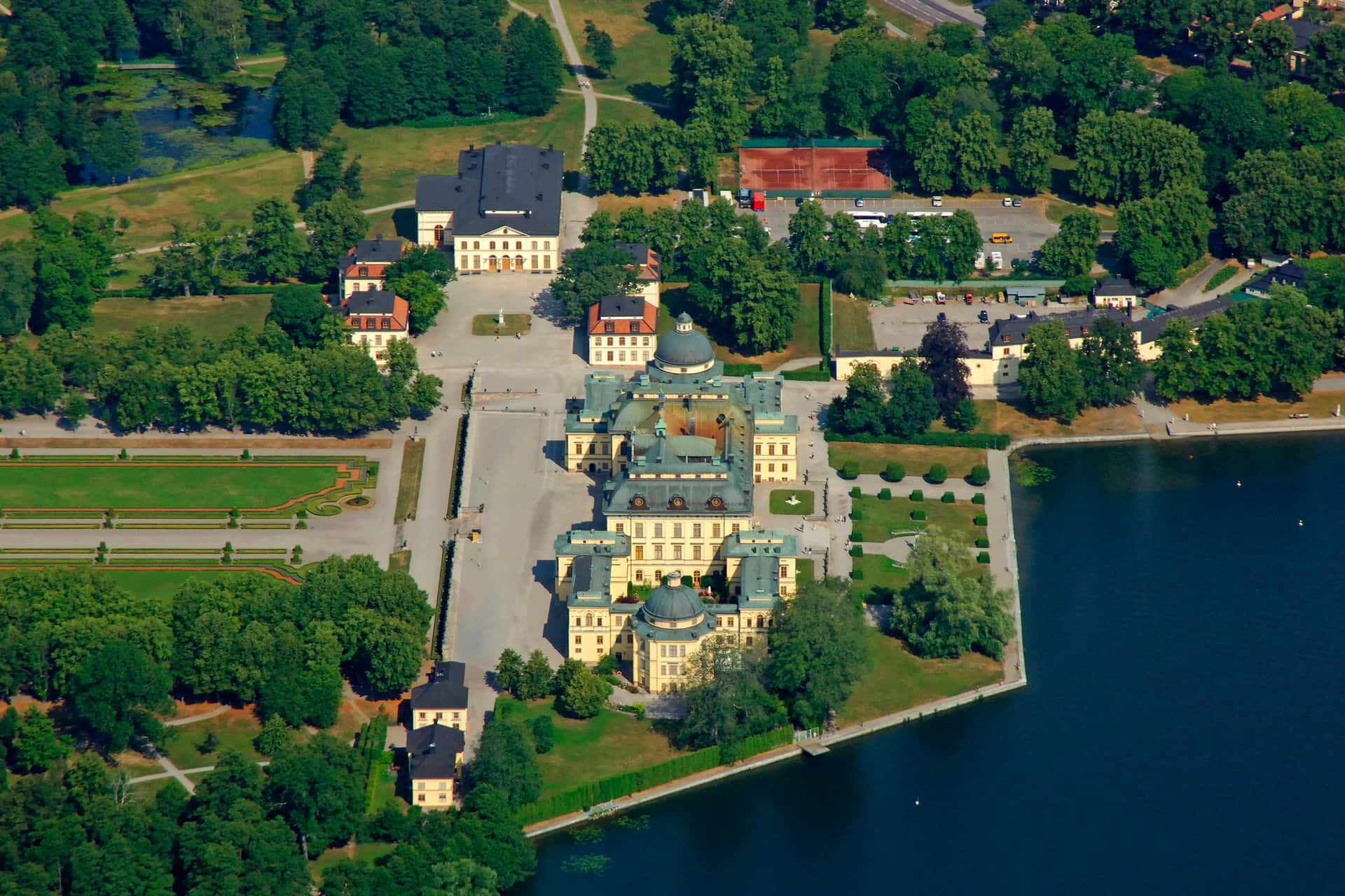 Palaciode Drottningholm Fondo de pantalla