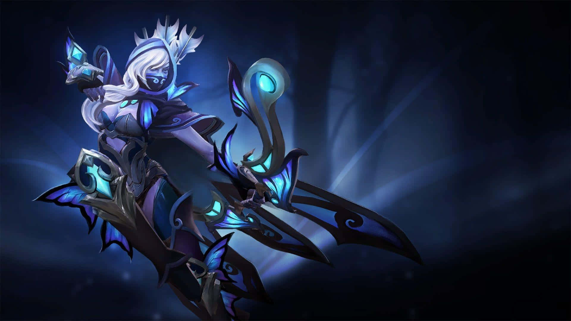 Drow Ranger: Stealthy and Powerful Hunter in the Shadows Wallpaper