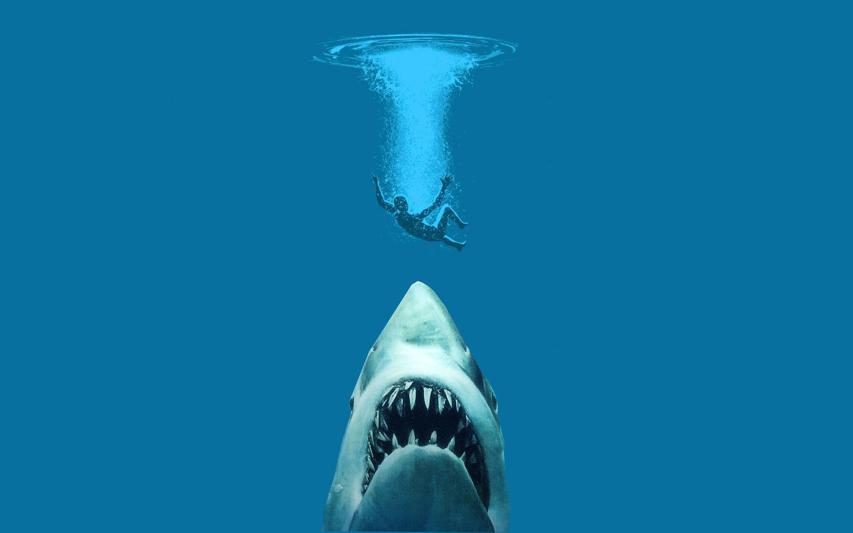 Drowning Man In Jaws