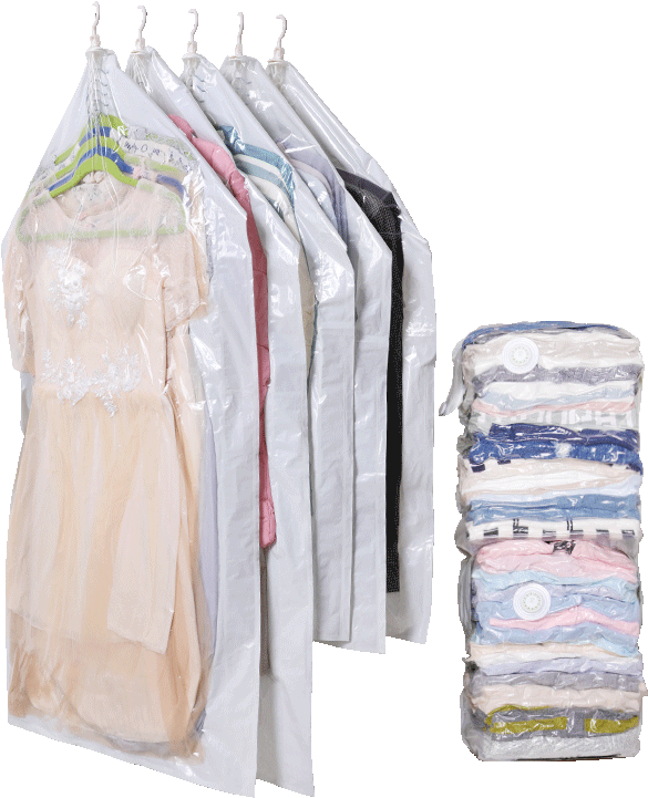 Dry Cleaned Clothesand Folded Laundry PNG