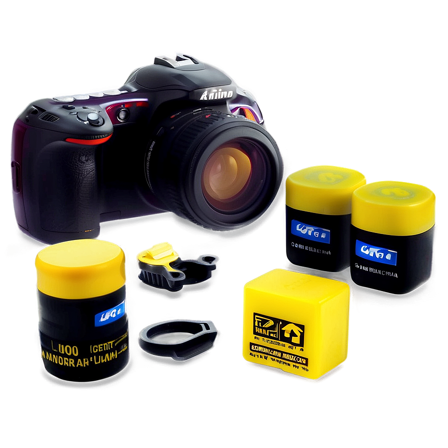 Dslr Camera Accessories Png 06252024 PNG