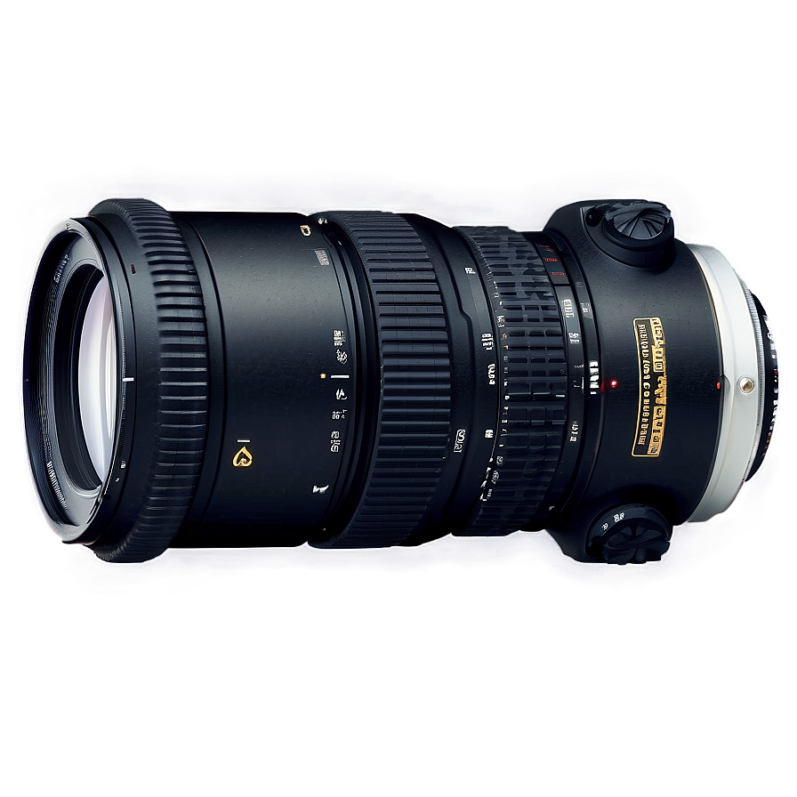 Dslr Camera With Zoom Lens Png 06252024 PNG