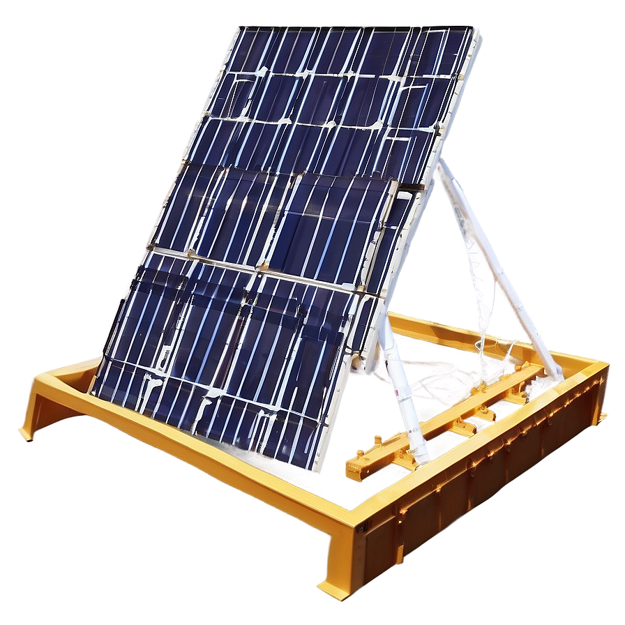 Dual Axis Solar Panel Png 05242024 PNG