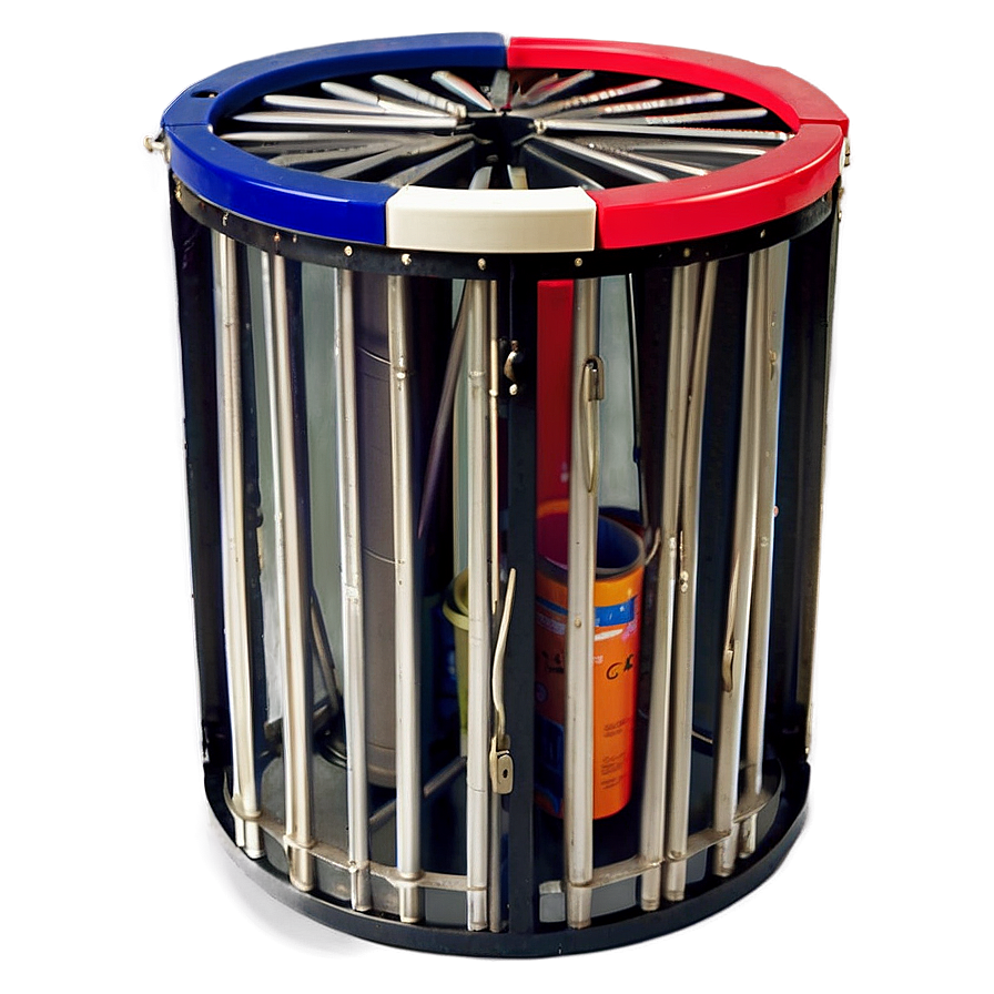 Dual Compartment Trash Bin Framework Png 93 PNG