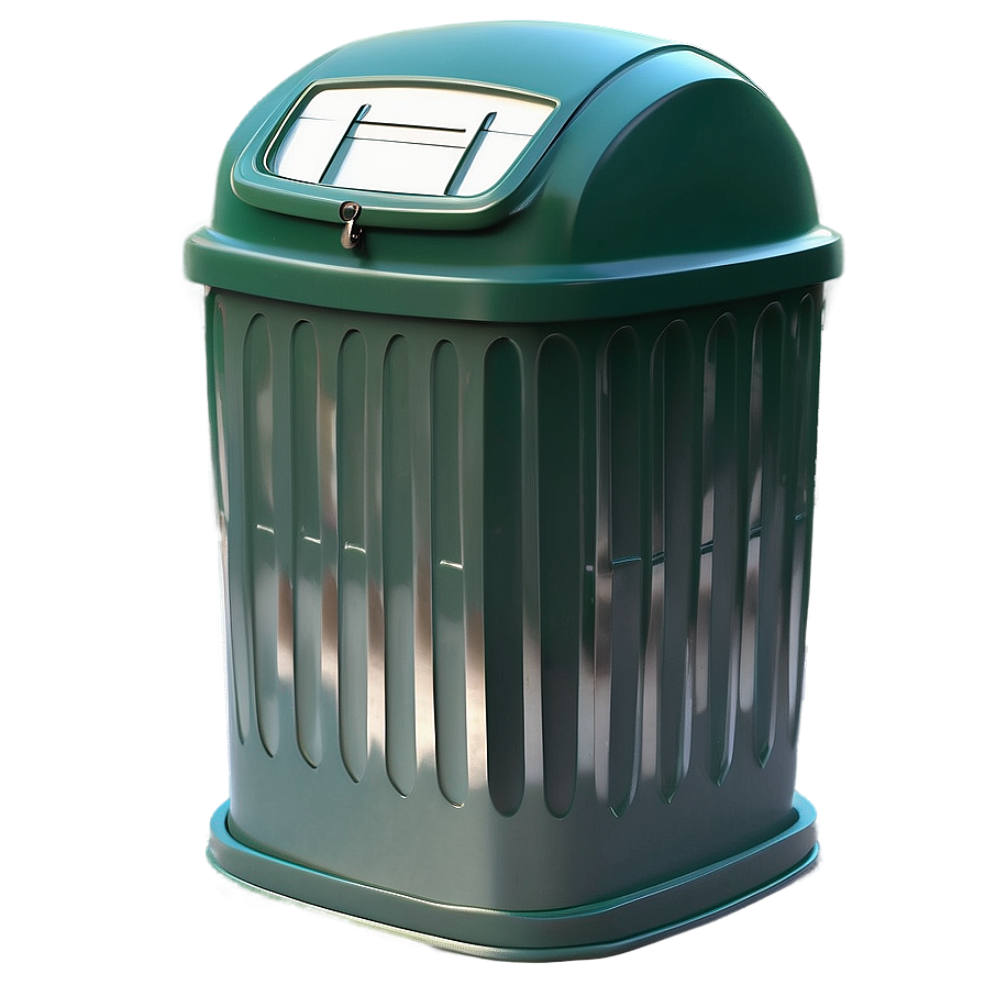 Dual Compartment Trash Bin Framework Png Gau PNG