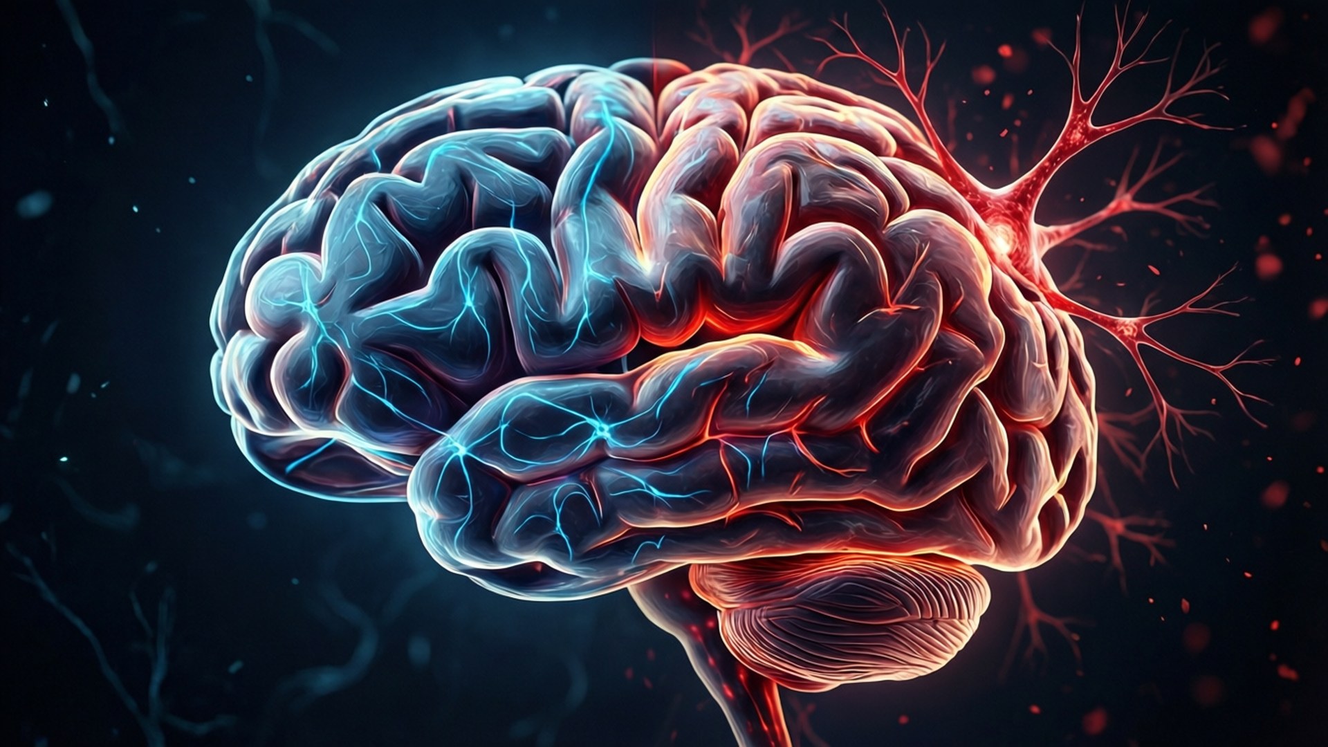 Dual Mind Neural Split Wallpapers