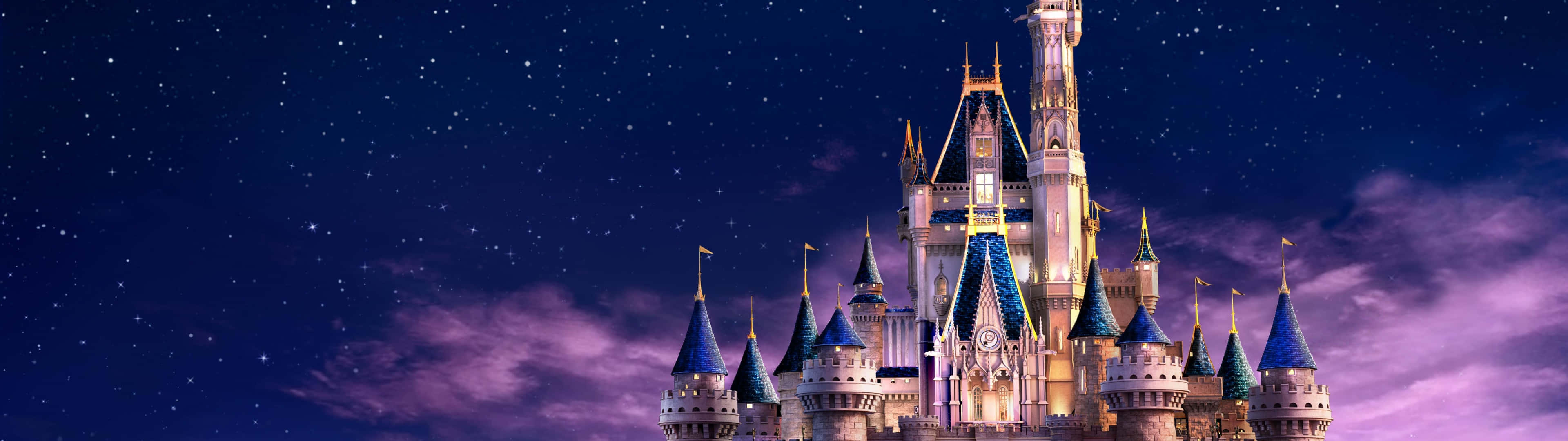 Witness the Magic of Disney in Hight Definition on Your Dual Monitor Wallpaper