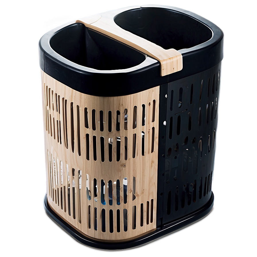 Dual Recycling Bin Two-tone Png Bco1 PNG