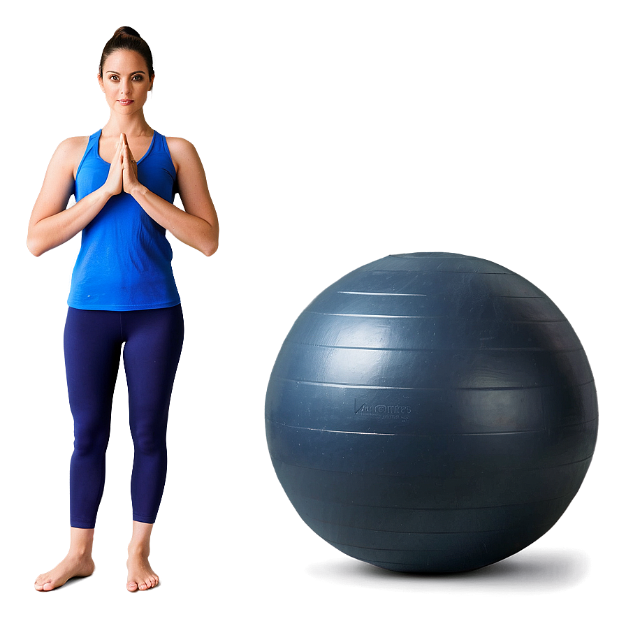 Dual-texture Yoga Ball Png Mwd76 PNG