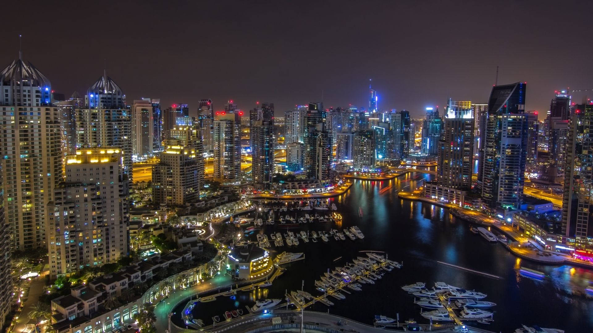 Dubai City Night