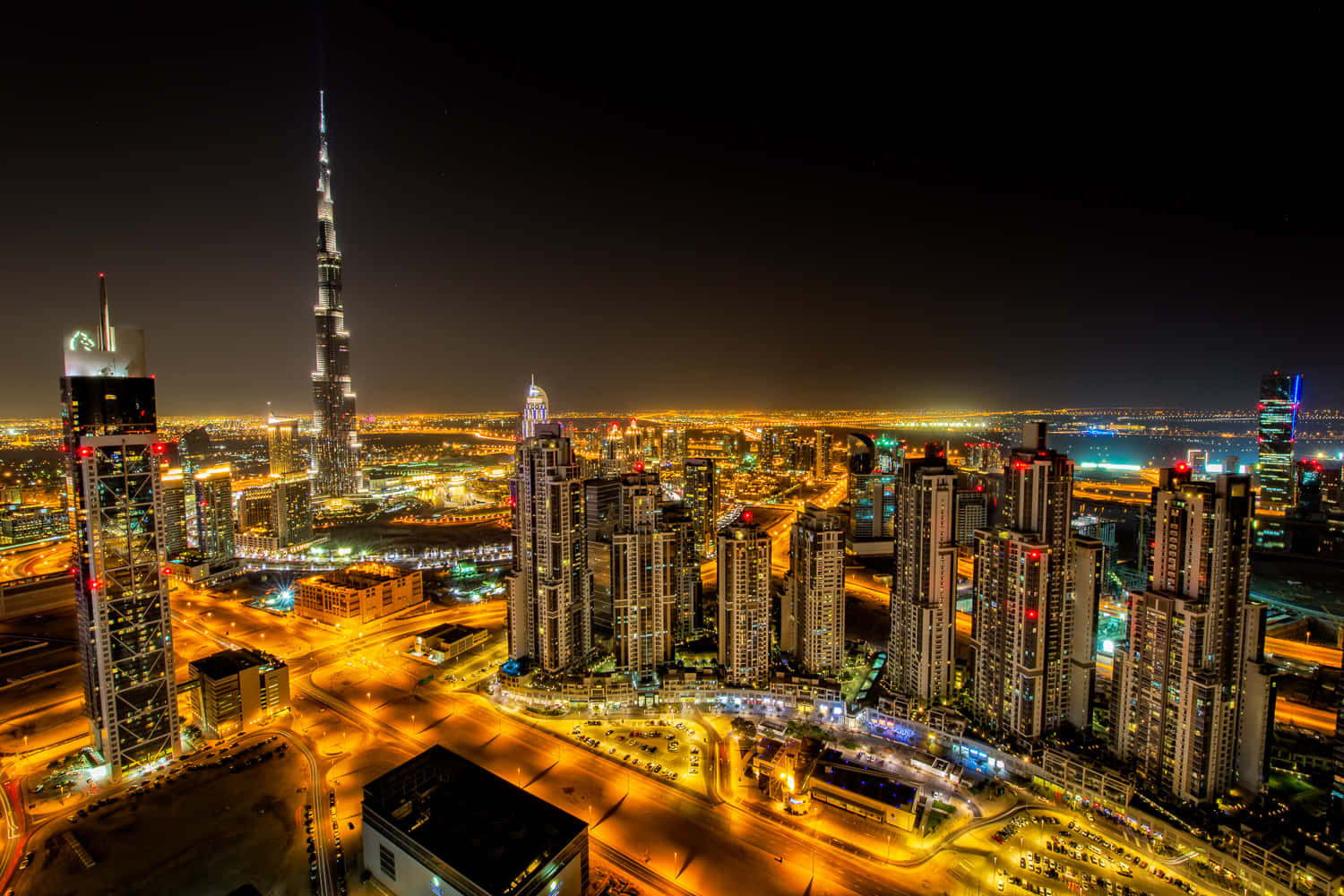 Upplevden Fantastiska Horisonten I Dubai