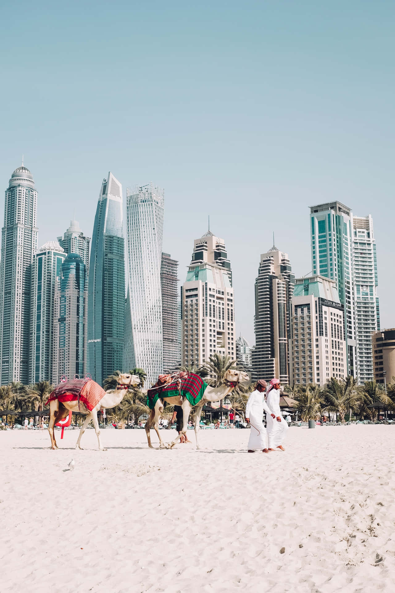 Skönheteni Dubai: Fångad Från Burj Khalifas Observationsdäck