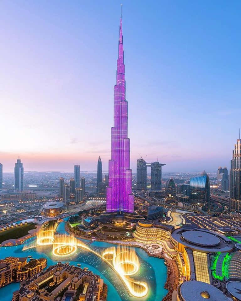 Luksuriøseskyskrabere I Dubai
