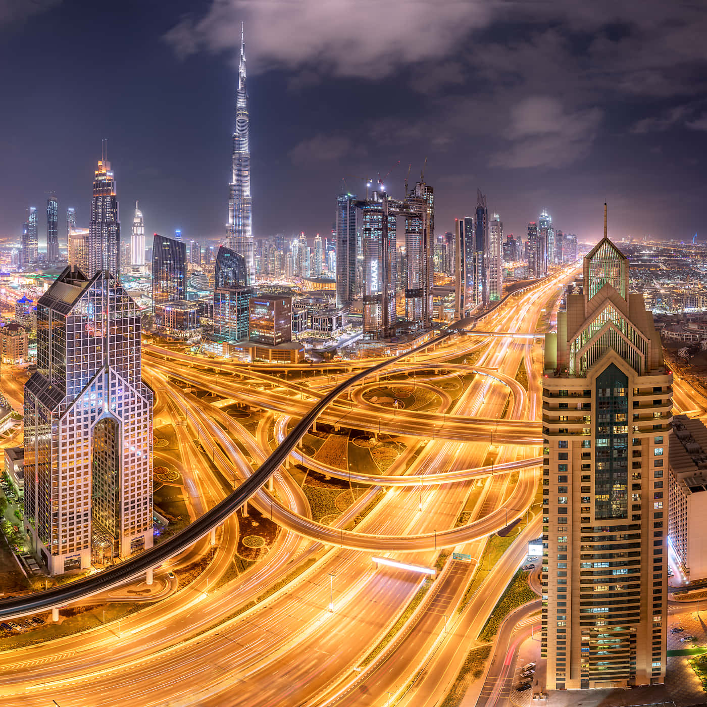 The Stunning Cityscape of Dubai, UAE