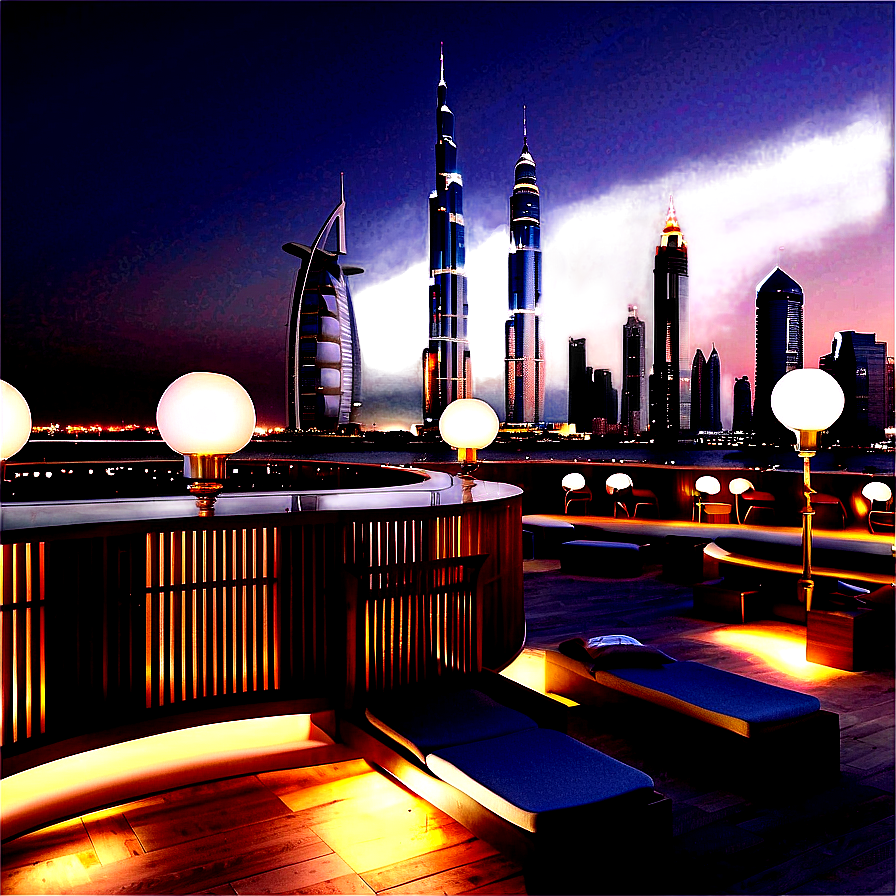 Download Dubai Rooftop Bars Png Jlj82 | Wallpapers.com