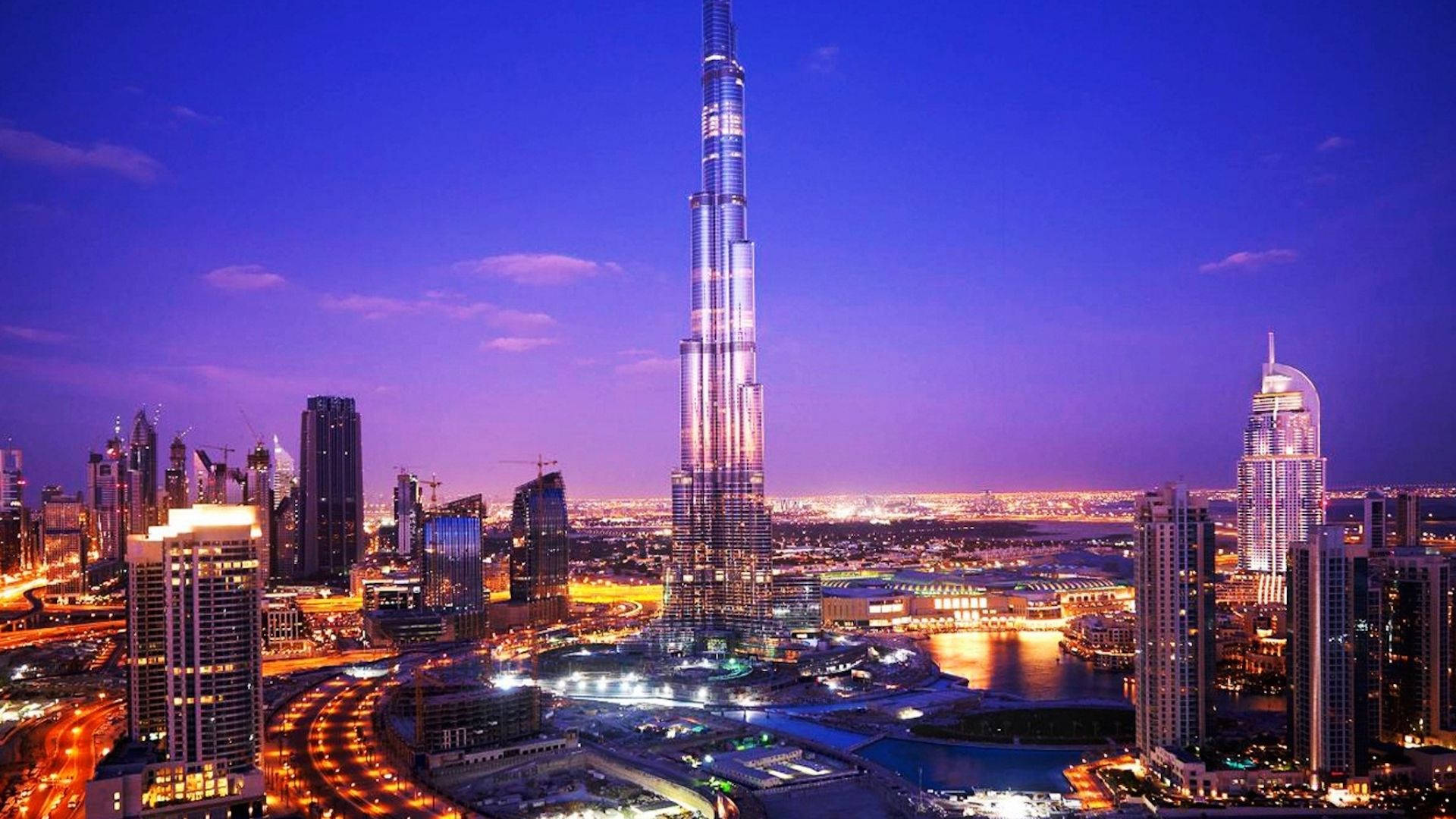 Dubai Sparkling Lights