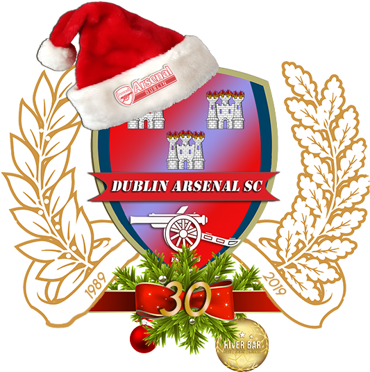 Dublin Arsenal S C Christmas Crest PNG