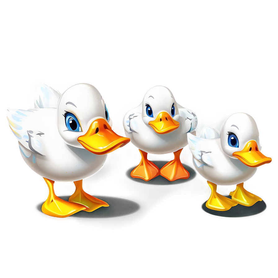 Duck Family Cartoon Png 21 PNG