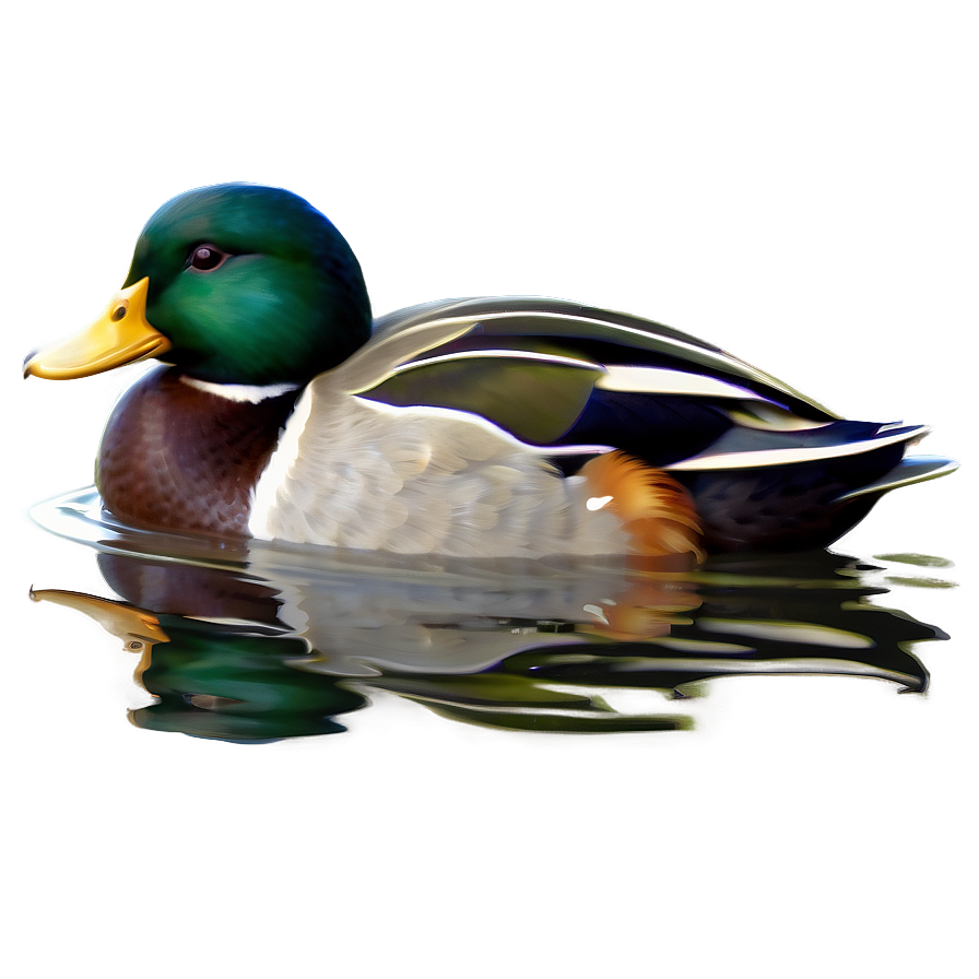 Duck In Pond Png 48 PNG