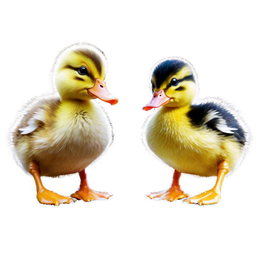 Duckling And Duck Png Dyh PNG