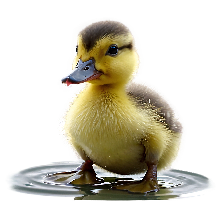 Duckling In Rain Png 96 PNG