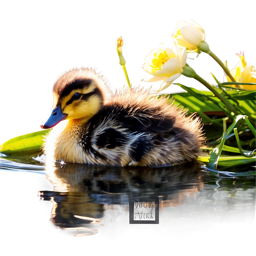 Duckling In Sunshine Png Dlt PNG