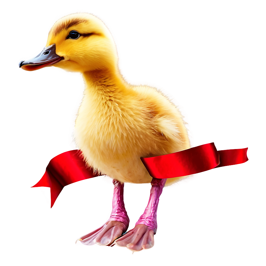 Duckling With Ribbon Png 63 PNG