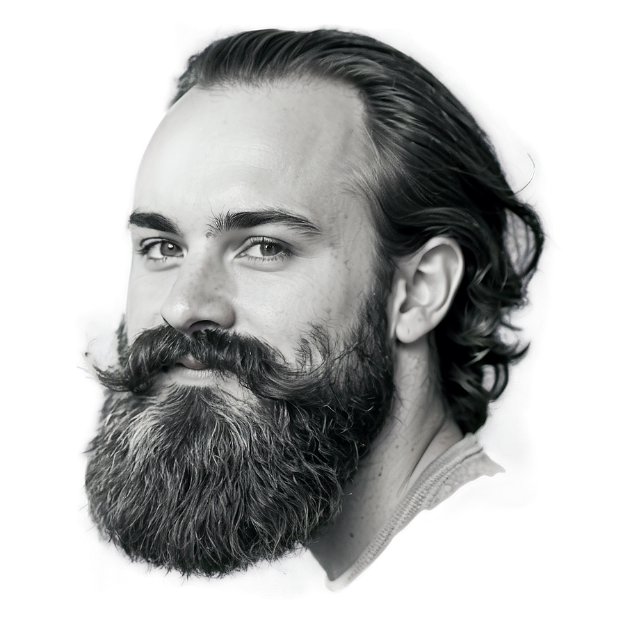 Ducktail Beard Inspiration Png 3 PNG