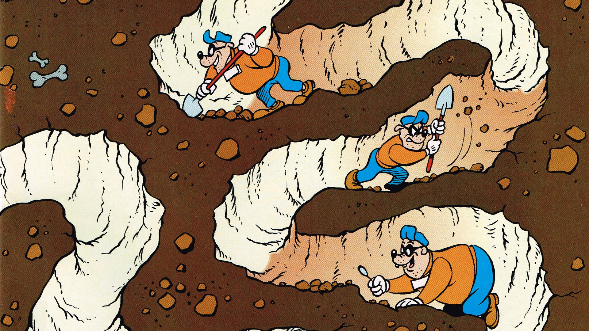 DuckTales Adventure with the Beagle Boys Wallpaper