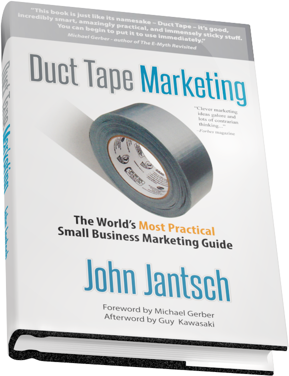 Duct Tape Marketing Book Cover PNG